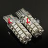 2Pcs 7440 7443 T20 68 SMD LED Brake Turn Light Bulb Amber 68-LED Lights Bulbs
