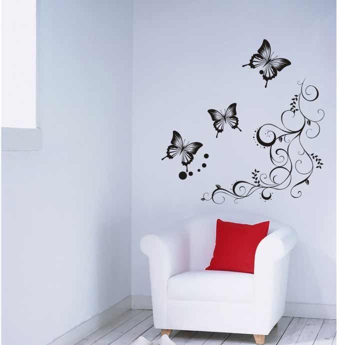 Wall Sticker Wall Paster / Poster House Decorative Sticker =1 Vine+3