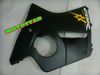 Anpassa gratis Matte Black Hi-Quality ABS Fairings för CBR1100XX CBR 1100XX CBR1100 Fairing Kit, kan DIY någon färg