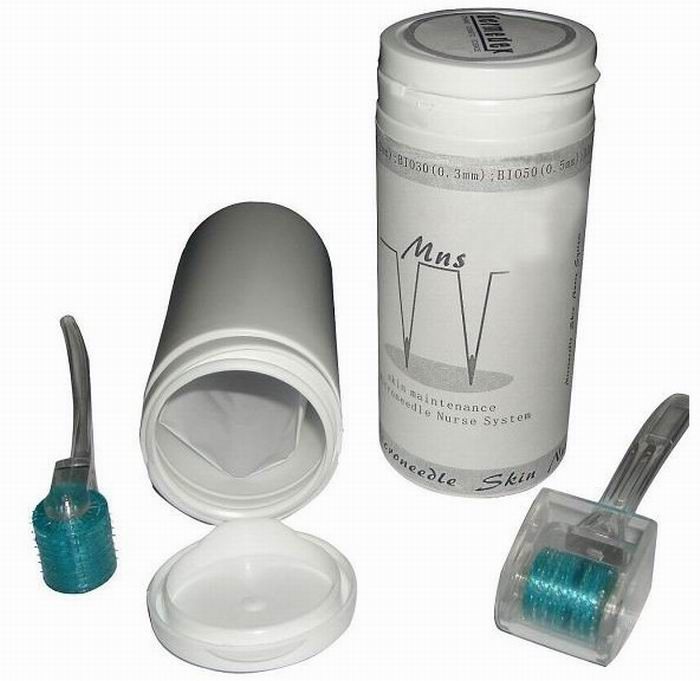 10 stks / partij MNS 192 Titanium Legering Naald Derma Roller, Derma Roller Micro Naald Littekenbehandeling. Microneedle Roller