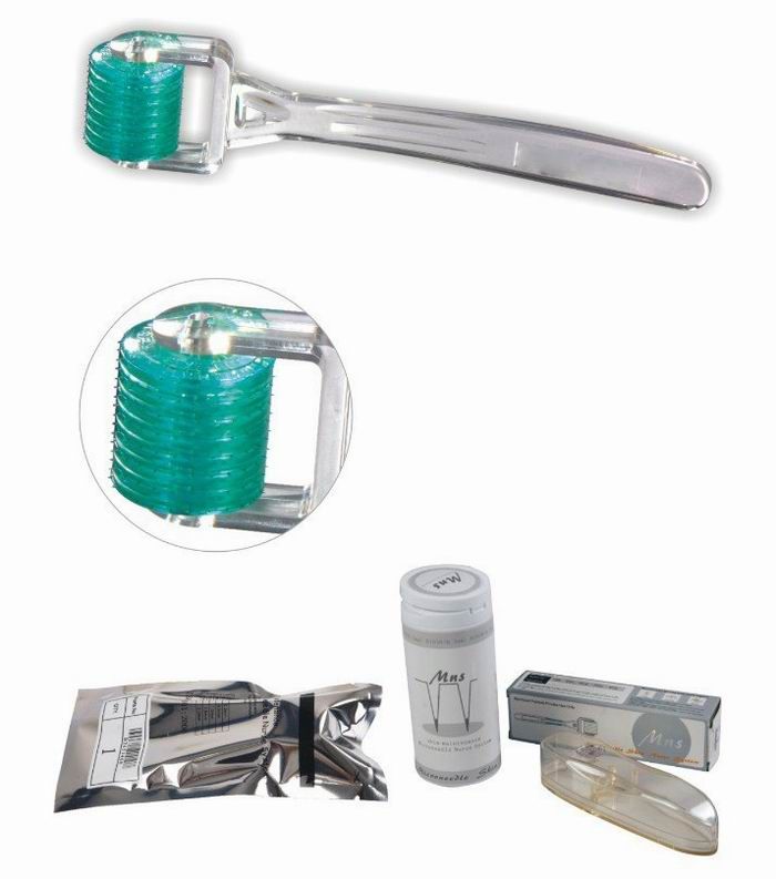 10 teile / los MNS 192 titanium legierung nadel derma roller, derma roller micro nadel narbe treatment.Microneedle Roller
