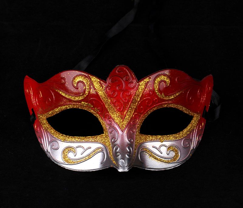 Te koop Party Maskers Venetiaanse Maskerade Masker Halloween Mask Sexy Carnaval Dance Mask Cosplay Fancy Bruiloft Gift Mix Kleur Gratis Verzending