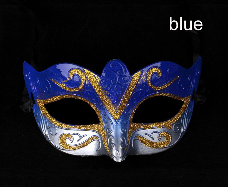 Te koop Party Maskers Venetiaanse Maskerade Masker Halloween Mask Sexy Carnaval Dance Mask Cosplay Fancy Bruiloft Gift Mix Kleur Gratis Verzending