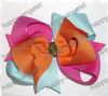 Girls039 Princess Hair Accessories Bows Baby 3 Layer Bow Grosgrain Ribbon Bows Flower pannband Bowknot 100st HD33502696165