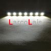 2x7 LEDホワイトイーグルアイズタイムランニングライトDRL防水テールバックアップリバースランプ3581823