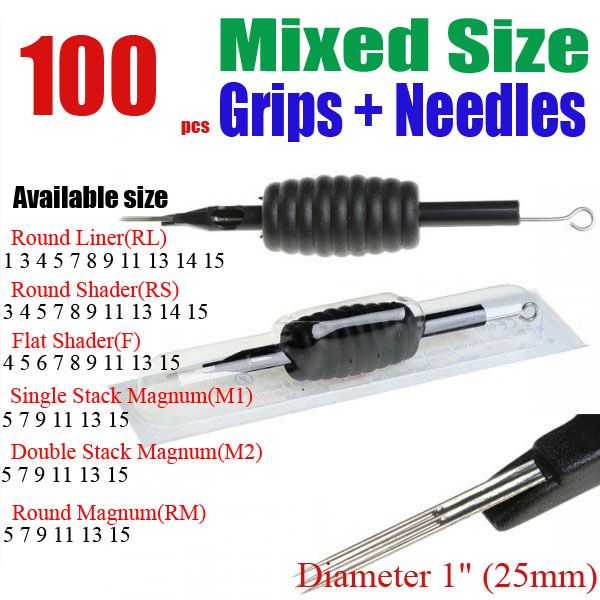 Agulhas de tatuagem 08 f Maquininha De Tatuagem Tatuagem Solong 100 X Tubo De Apertos De Tatuagem Descartavel Com Serido Agulhas Assorted Tamanho Misto 1 25mm G502 100 Tatuagens E Seus Significados De Vstattoo China 153 49 Pt Dhgate Com
