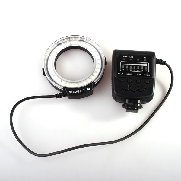 LED Macro Ring Flash FC100 For Canon EOS 7D 5D 60D 50D From Brad Pitt