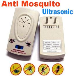 Ultrasonic Anti Mosquito Insect Pest Repellent Repeller Insect/Mice/Bug/Mosquito 1pcs Free shipping