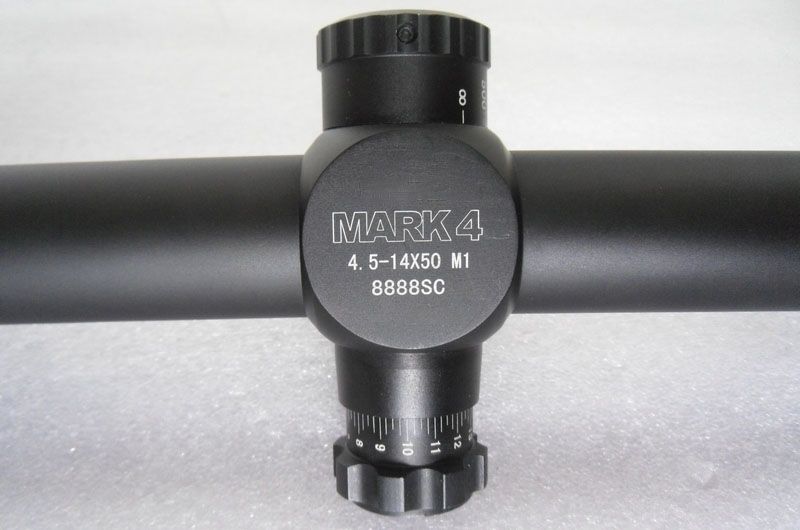 Black 4.5 14x50mm Scope Tube Long Range Hunting Shooting Scopes Mark 4 M1 8888SC From Richwell