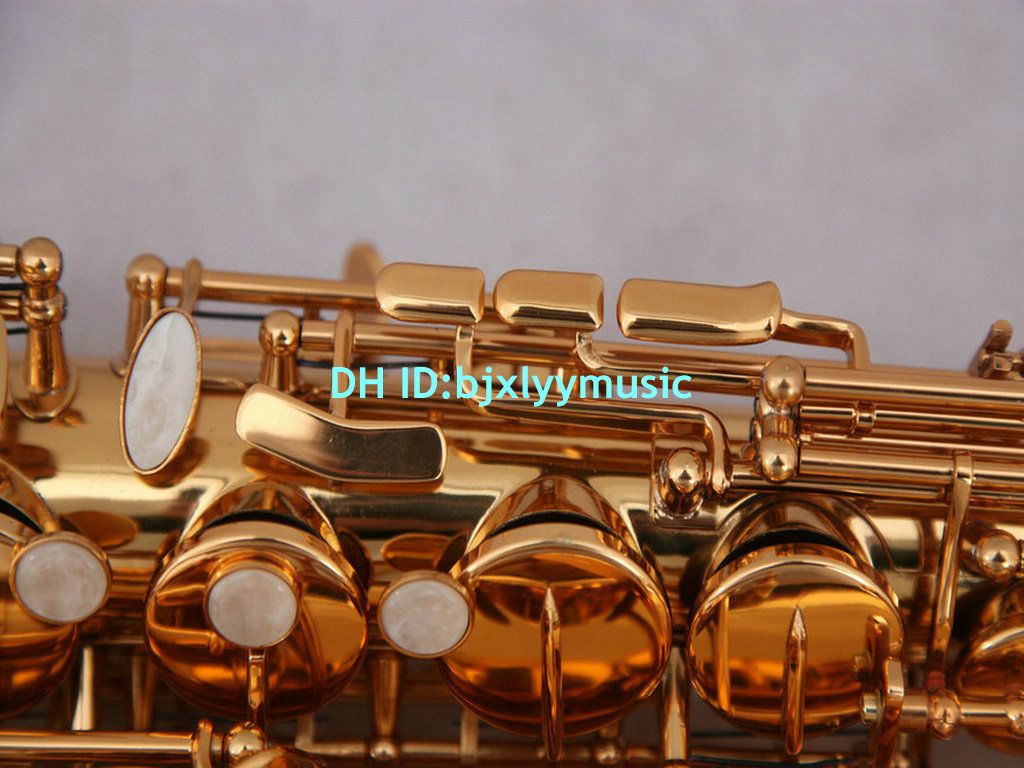 New Arrival C Melody Saxophone With Case Gold Very Beautiful Advanced