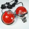 Kırmızı Araba Dekoratif Kapalı Süper Parlak Flaş LED Fren Sis Işık LED lambası çevirin Uyarı