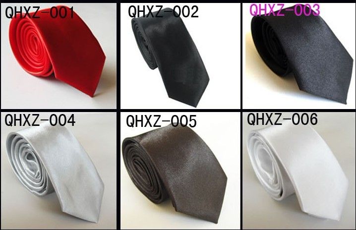 wholesale Casual tie, men and women tie, solid color tie,Multi-color optional