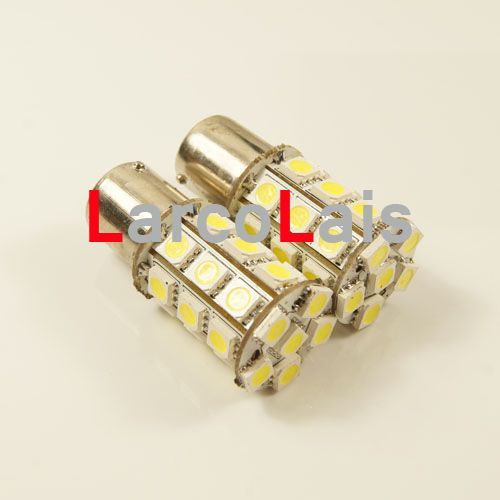 10 pz Bianco 27 LED 1156 BA15S 5050 Auto Disabilita Freno Reverse Coda Singal Indicatore Lampadina Lamp8090015