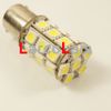 2pcs White 27 LED 1157 BAY15D 5050 Car Turn Brake Reverse Tail Singal Indicator Light Bulb Lamp4689997