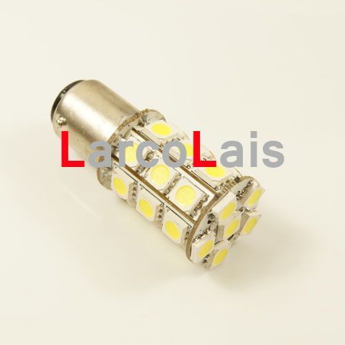 blanc 27 LED 1157 Bay15d 5050 voiture Turn Frein arrière de la queue inverse indicateur de l'ampoule Lampe2086623