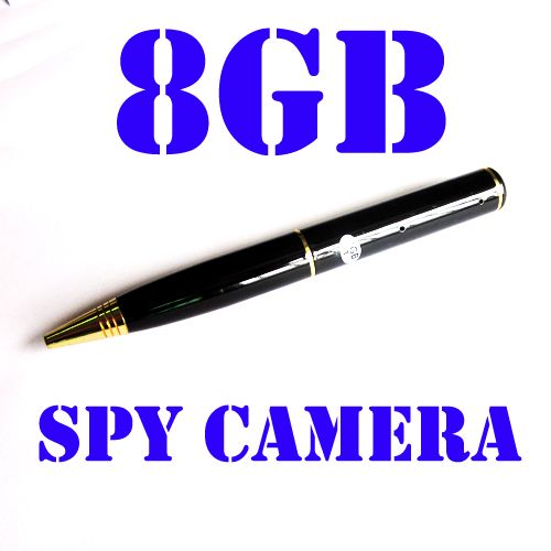 Mini Hidden Spy Pen Camera 8GB Microphone 30FPS Covert Surveillance