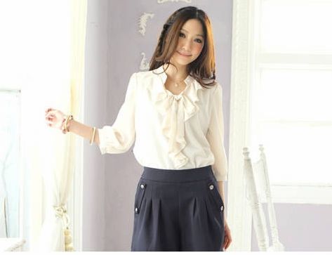 korean tops and blouses 2021