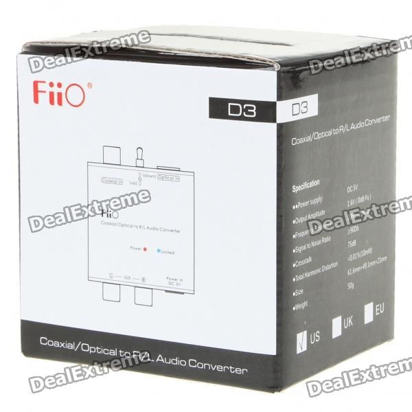 FiiO D3 Digital To Analog Audio Converter From Tomtophome, 36.19