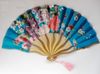 7 "素晴らしいきれいな女性のダンスショー小道具手のファンの折りたたみ装飾的な中国のシルク花柄ファン工芸品贈り物送料無料