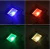10W impermeável lâmpada de paisagem Lâmpada RGB LED luz de inundação Lâmpada de inundação LED externa 10 pçs / lote Navio livre