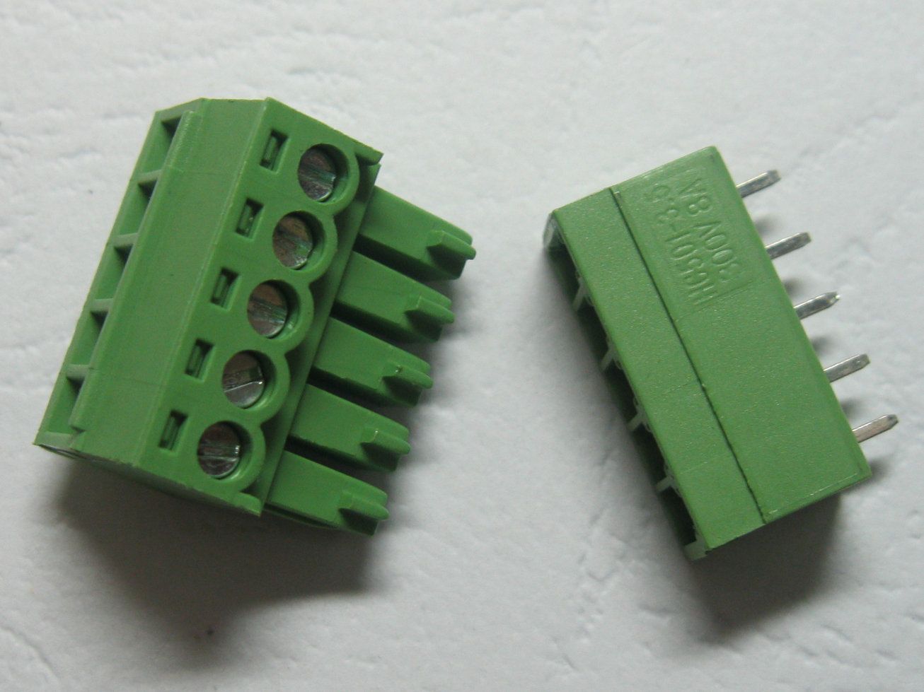 Green 5pin 3.5mm Screw Terminal Block Connector Pluggable Type High