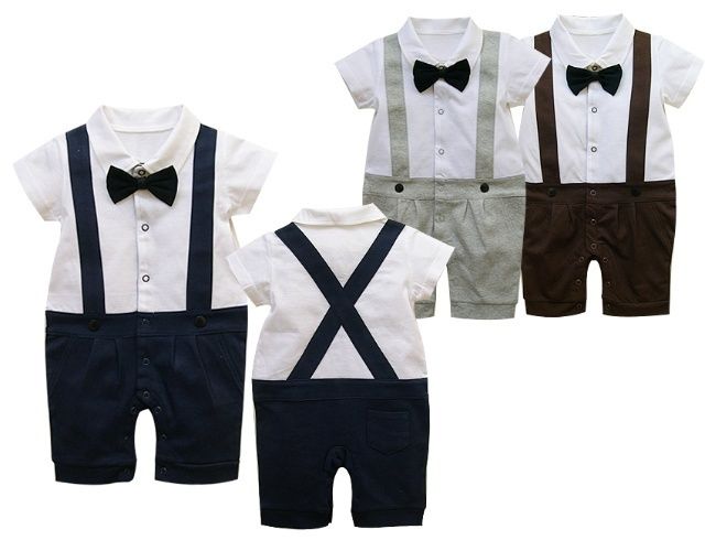 baby shirt with bow tie