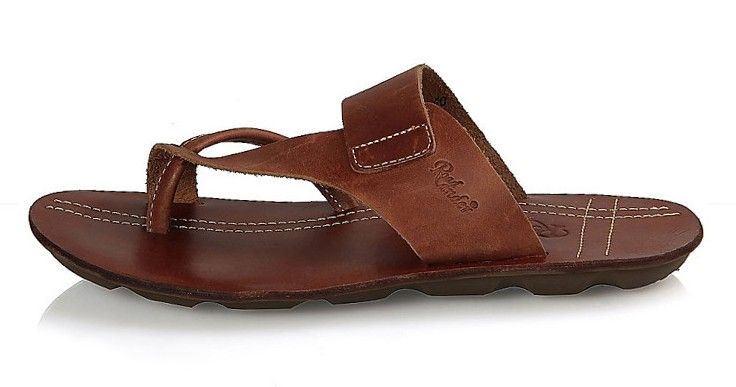 leather casual sandals