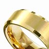 Anneaux de tungstène Bagues de mariage de tungstène Rings d'or Wry-935