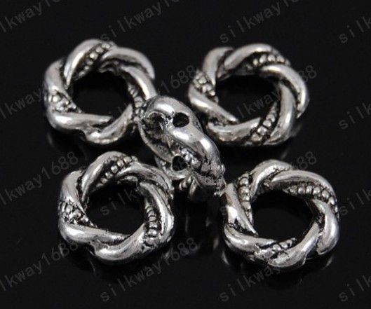 Mixed styles 600PCS Tibetan silver European beads DIY accessories suitable for bracelet necklace