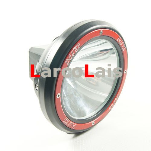 LarcoLais with Video 12V 55W 7" HID Xenon Offroad Vehicles Driving Spot Flood lights SUV ATV 4WD 4X4