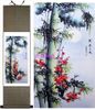 Dipinti di seta cinesi Tiger Hanging Scroll Decoration Art in vendita 1 pz gratis
