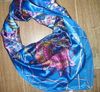 110cm Quadrat 100% Silk Gefühl Schal Halskragen NECKSCARF Schals Mischfarbe 13pcs / lot # 2037