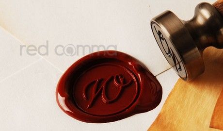 stamp seal sealing Wax vintage Classic antique Alphabet Initial letter set brass color post