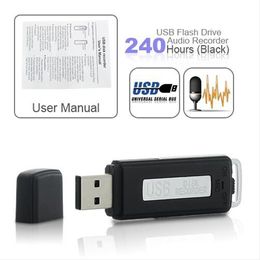 armazém US escondido Digital Voice Recorder 8GB USB Flash Driver de muito tempo para a escolha frete grátis