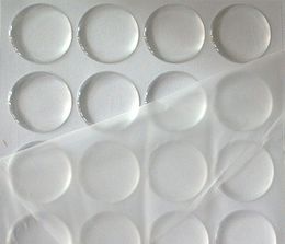 10000pcs/lot TOP QUALITY clear back Resin Dot Adhesive Stickers 1" Circle 3D epoxy sticker Dome KD1
