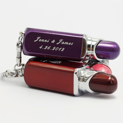 Personalized Lighter Lipstick Shaped Womens Cigarette Lighters Wedding