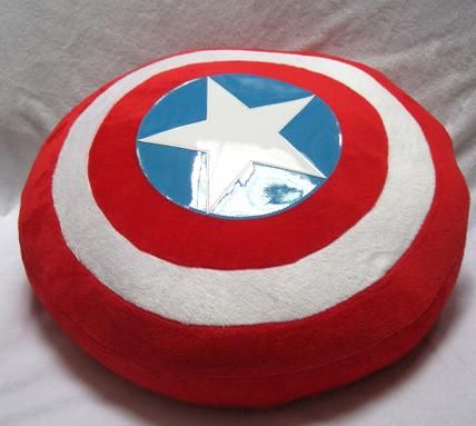 captain america shield plush