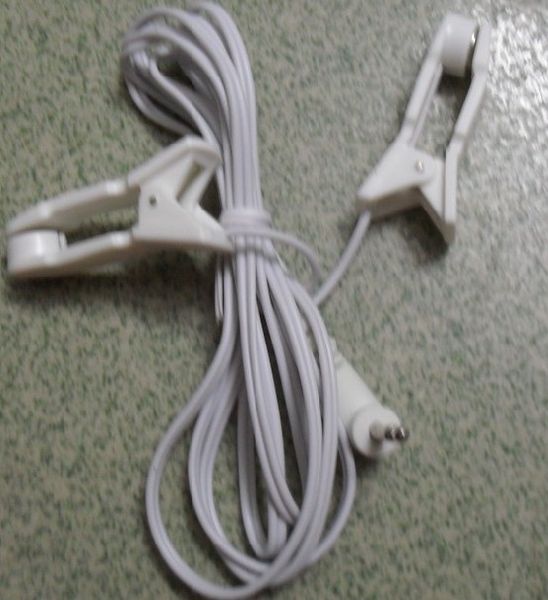 

кабель провода зажима уха для массажа уха десяток ЭМС махсине(головы ДК 2,5)