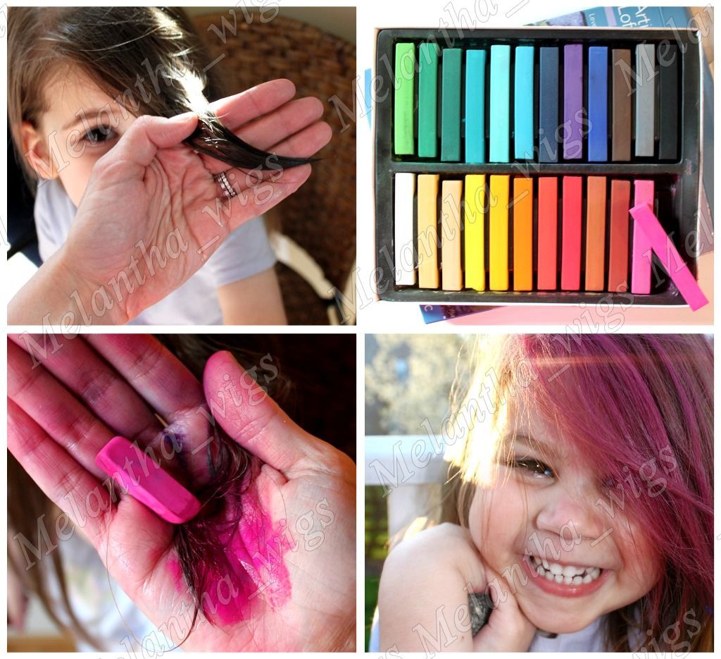 Hair Color Chalk A Trend!Temporary Color Hair Chalk Bug Rub Fun Fast