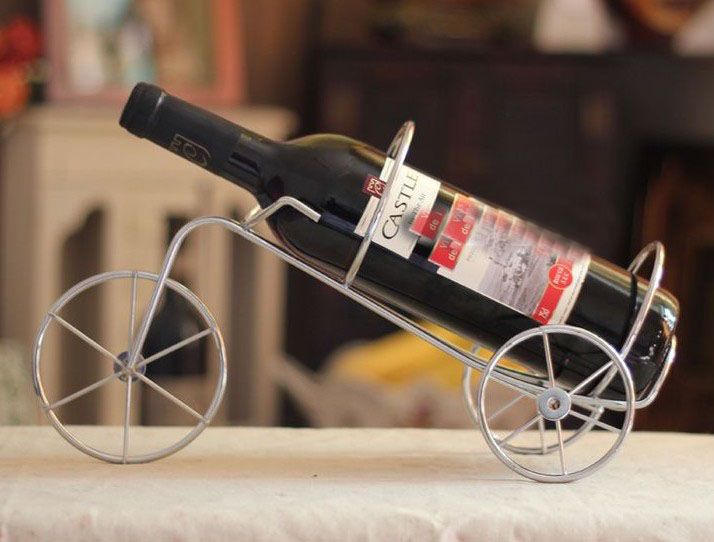 Bronze Bicycle Wine Racks/Wine Rack/Wine Holder/Metal Wine Bottle