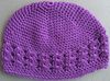 Berretto con cappello kufi baby Hat Hat Crochet all'uncinetto 16 colori e 2 taglie per scegliere la clip dell'arco - BabyToddler