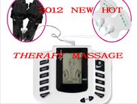 Elektrisk stimulator Full Body Relax Muscle Therapy Massager, Pulse Tens Akupunktur med Slipper