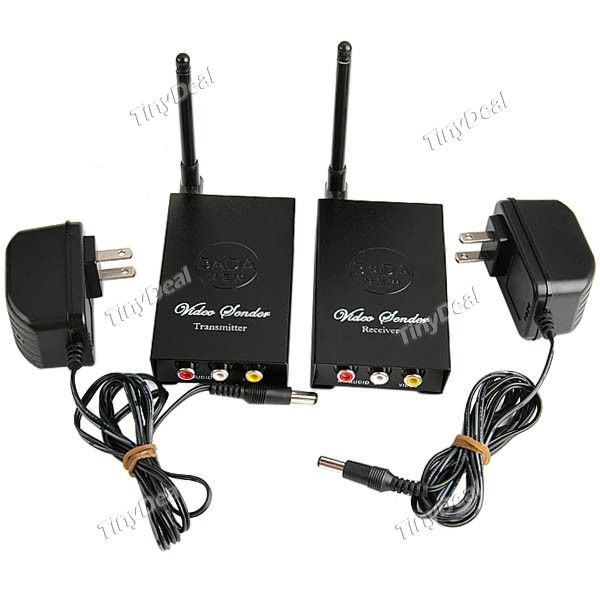 2.4GHz Digital Wireless Audio/Video Sender Room To Room AV Transmitter