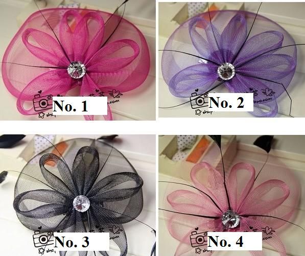 Fashion Fascinators Mini Top Hat Hair Clips, Wedding Party Hair