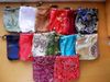 Billiga Small Silk Brocade Smycken Påse Förvaringsväska Personifierad Kinesisk Fabric Drawstring Presentförpackning Myntficka Partihandel 50st / Lot