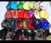 Cheap Small Cloth Wedding Gift Bags Drawstring Silk Fabric Jewelry Bracelet Packaging Chinese Travel Storage Pouch Coin Pocket 50pcs/lot