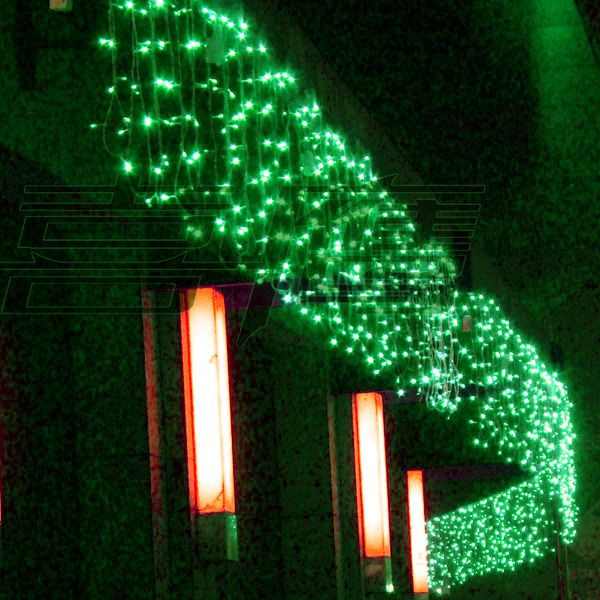 320 LED-lampor 10 * 0.55 ~ 0.65m gardinljus, vattentäta julprydnadsljus, Fairy Weddind Icicle Led Light Strip Lighting LED srtips