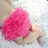 12pcs Bebek Pamuk Ruffles şifon Bloomer Tutu PP Pantolon Bebek Yürüyor Külot Etek Şort Katmanlar Etekler Bezi Kapak İç PP001