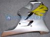 Silver ABS Injection molded for CBR 600 CBR600 F4 CBR600F4 99 00 1999 2000 fairing kit