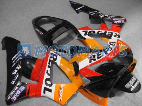 

REPSOL fairing kit for 00 01 CBR900 929RR CBR900RR 929 CBR 900RR CBR929 RR 2000 2001 body repair fairings, Multi-color